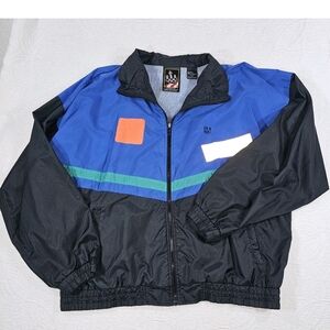 VTG 80's USA TEAM OLYMPIC Mens NYLON WINDBREAKER JACKET XL